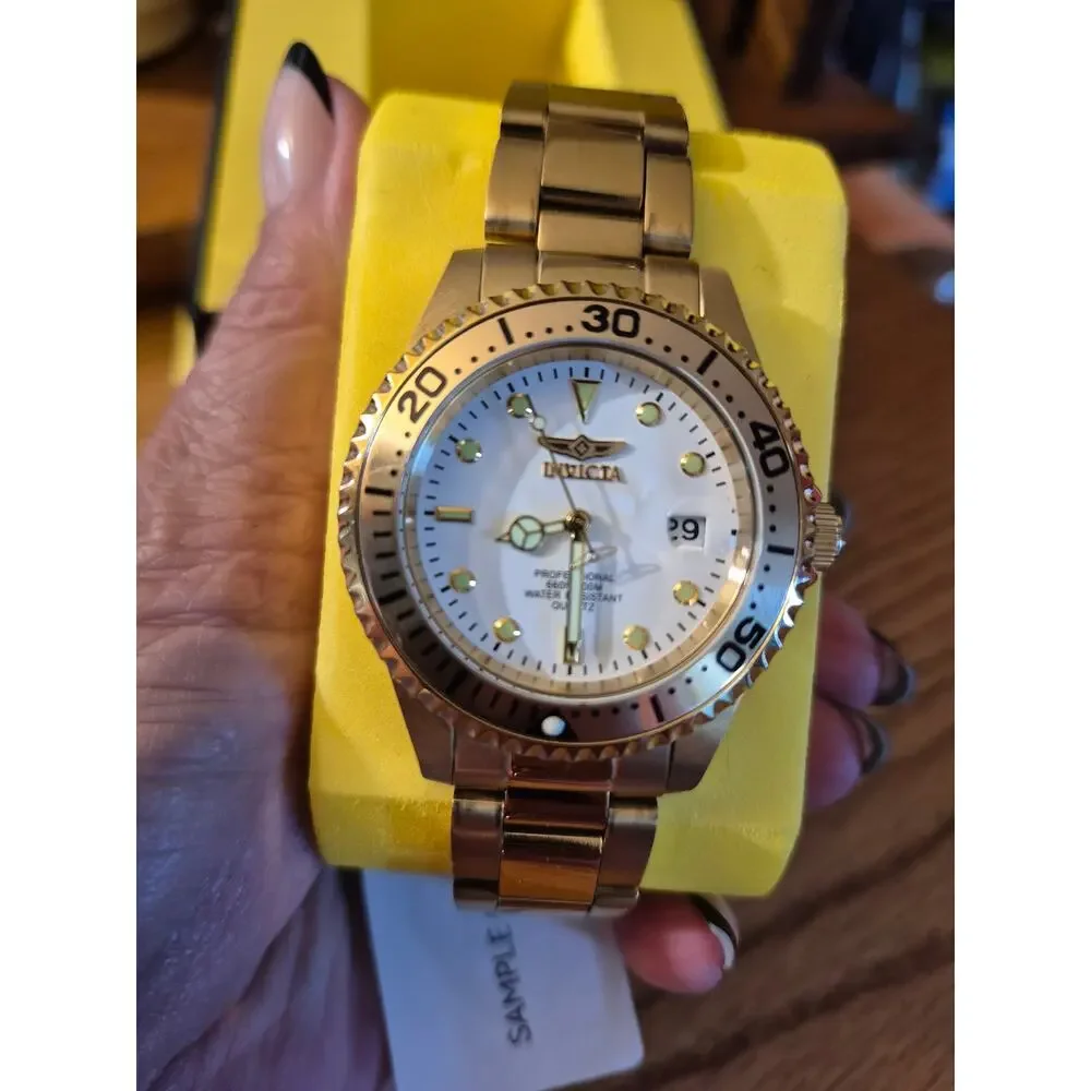 Invicta Gold Pro Diver